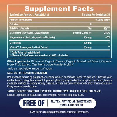 MaxCalm Relaxing Drink Mix