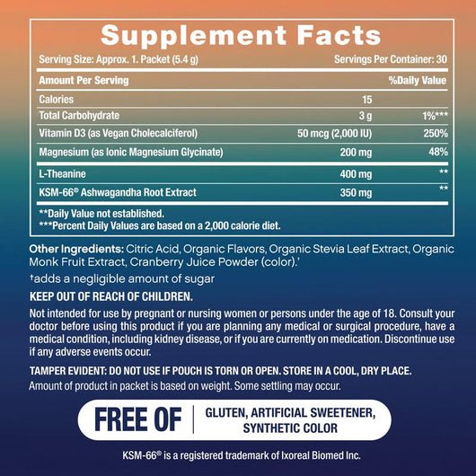 MaxCalm Relaxing Drink Mix