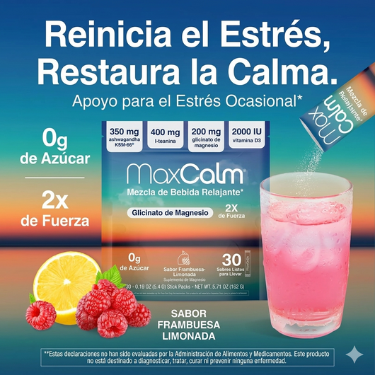 MaxCalm Relaxing Drink Mix