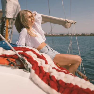American Flag Blanket