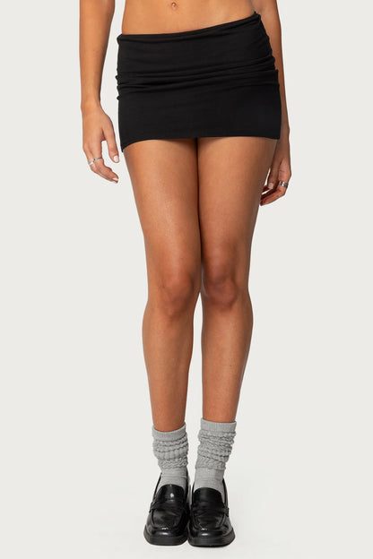 Lily Low Rise Mini Skirt
