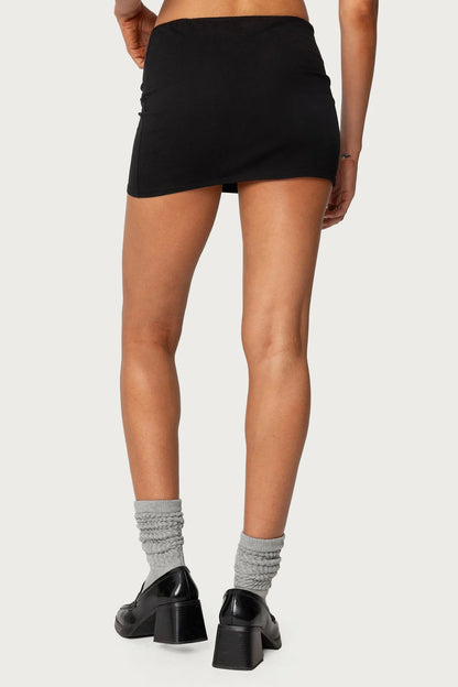 Lily Low Rise Mini Skirt