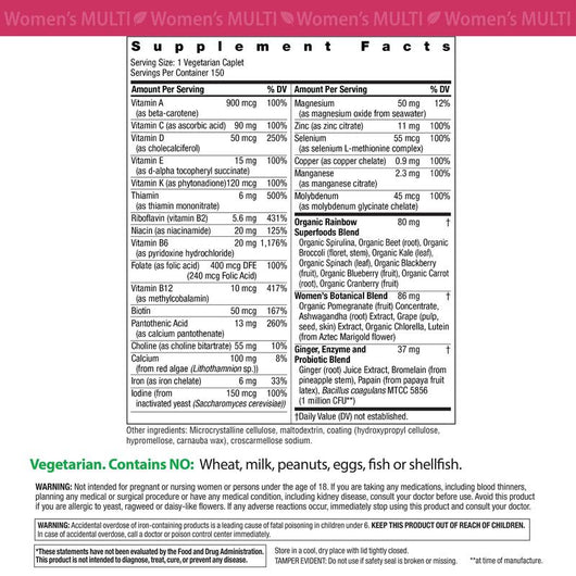 Multivitamínico para Mujeres